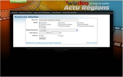 Ecran de recherche